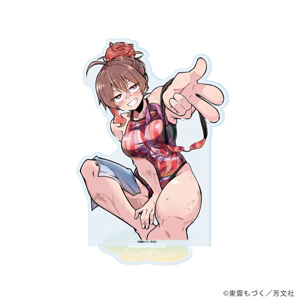 アクリルスタンド「蝶乃センパイは泳がせたい!」01/蝶乃ゆい(公式イラスト)
