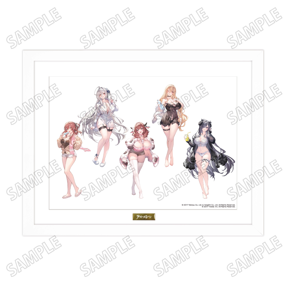 アズールレーン_描き下ろし複製原画【お風呂あがりver.】