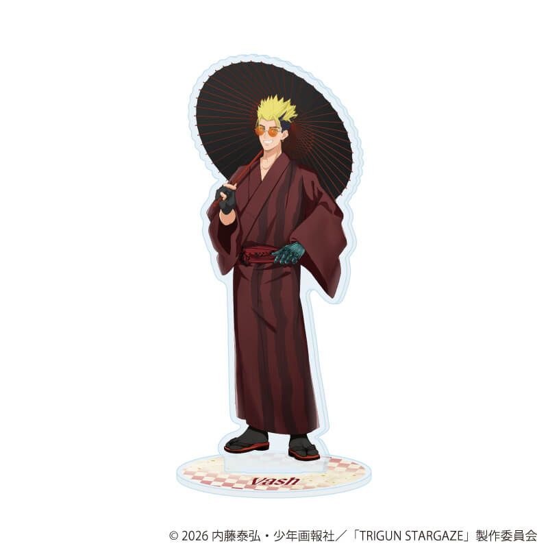 アクリルスタンド「TRIGUN STARGAZE」01/ヴァッシュ・ザ・スタンピード 浴衣ver.(描き下ろし)