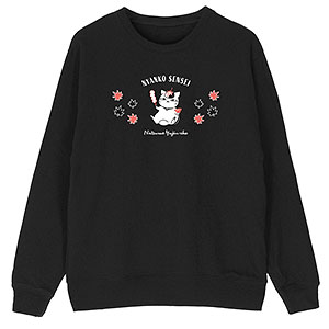 夏目友人帳 描き下ろし ニャンコ先生 紅葉狩りver. トレーナー メンズ M