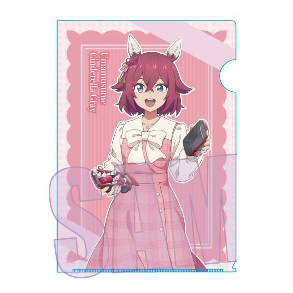 アニメ『ウマ娘 シンデレラグレイ』 クリアファイル サクラチヨノオー(チョコレート)