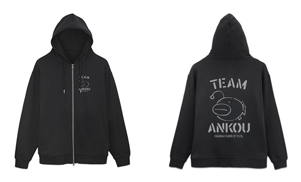 ガールズ＆パンツァー 最終章 あんこうチーム ジップパーカーVer.3.0/BLACK-M（再販）