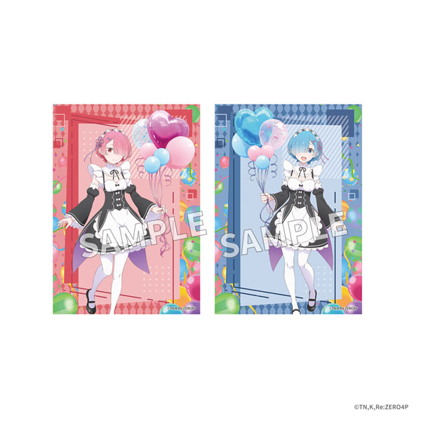 「Re：ゼロから始める異世界生活」ブロマイドセット Flower＆Balloon ver. ラム＆レム[KADOKAWA]《１０月予約》