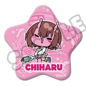 アニメ『銀河特急 ミルキー☆サブウェイ』 星型缶バッジ(mochocho) MA(チハル)