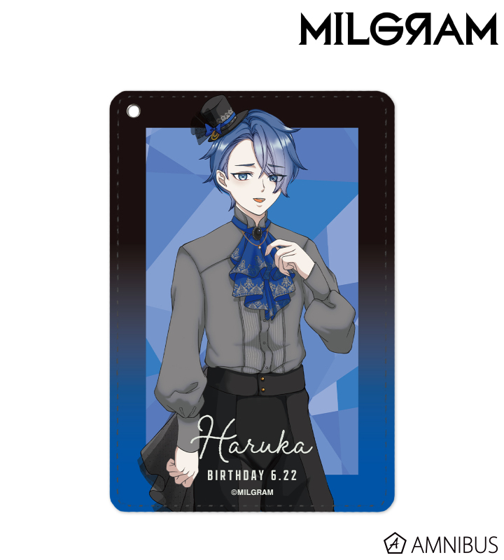 描き下ろし ハルカ バースデーver. 第2弾 1ポケットパスケース