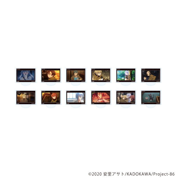 アクリルぷちスタンド「86―エイティシックス―」02/場面写イラスト 12個入りBOX[A3]《０８月予約》