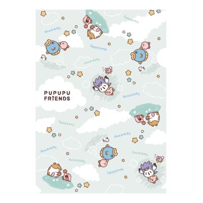 【グッズ-クリアファイル】星のカービィ クリアファイル プププ・フレンズ ②カービィとなかまたち【再販】