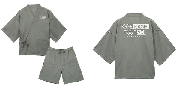 ガールズバンドクライ トゲナシトゲアリ 甚平/利休鼠-大(XL～XXL)[コスパ]【送料無料】《１０月予約》