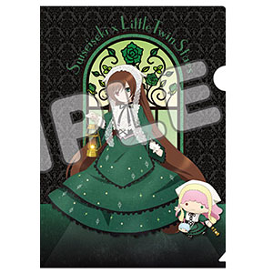 ローゼンメイデン×サンリオキャラクターズ クリアファイル 翠星石×リトルツインスターズ(ララ)