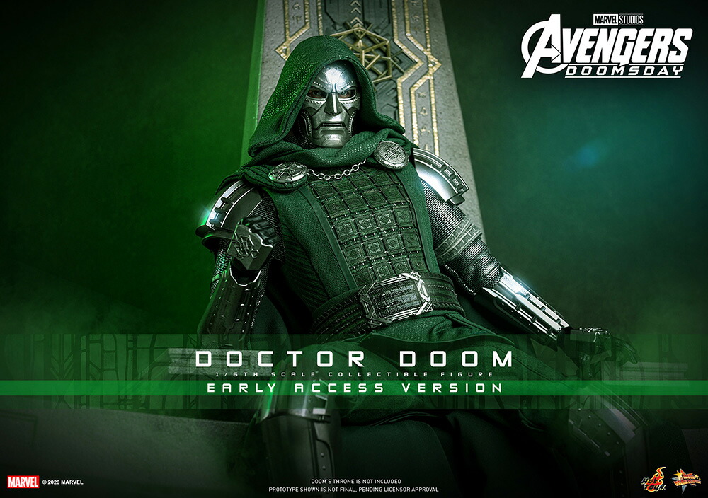 【ムービー・マスターピース】 『アベンジャーズ/ドゥームズデイ』 1/6スケールフィギュア ドクター・ドゥーム (可動式フィギュア)