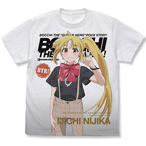 アニメ「ぼっち・ざ・ろっく!」 伊地知虹夏 フルグラフィックTシャツ/WHITE-XL