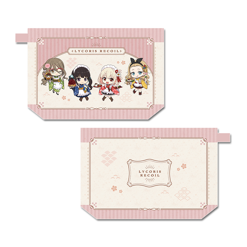 リコリス・リコイル_ぷちちょこ撥水ポーチ 和メイドver.