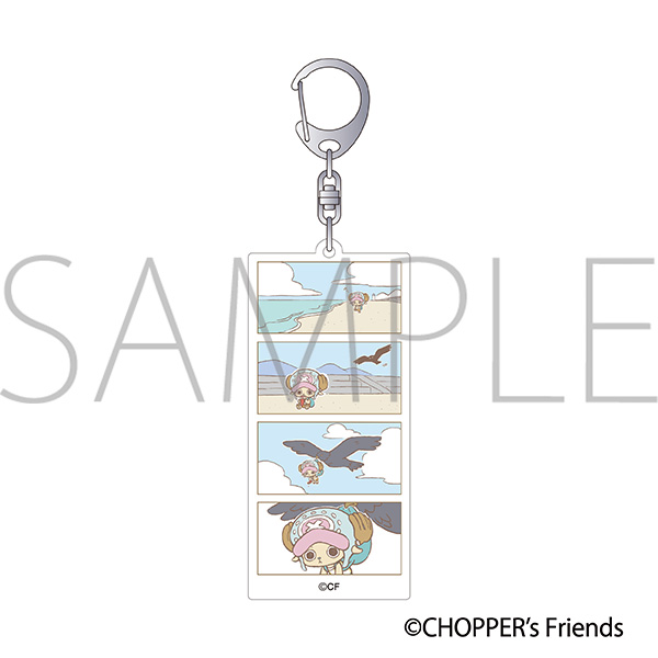 ONE PIECE （ワンピース）_CHOPPER's アクリルキーホルダー／black kite