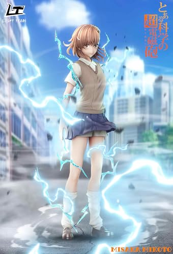 御坂美琴 みさかみこと フィギュア 1/4スケール 塗装済み完成品 ガレージキット L.T.S 限定販売 スタチュー (1/4標準版) [並行輸入品]
