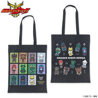 仮面ライダークウガ　デフォルメ　トートバッグ　グロンギ柄