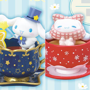 サンリオ シナモロールのふわふわカフェタイム 6個入りBOX (食玩)