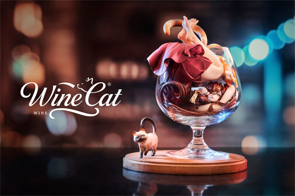 「猫は液体」illustration by からあげ豆腐 スカーレットナイト 完成品フィギュア[WE ART DOING]【送料無料】《０３月予約》