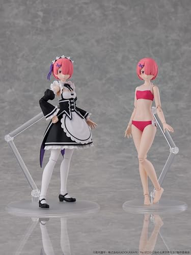 KADOKAWA KADOKAWA PLASTIC MODEL SERIES 「Re:ゼロから始める異世界生活」 ラム DX ver. ノンスケール 全高:約157mm プラスチック製 色分け済みプラモデル