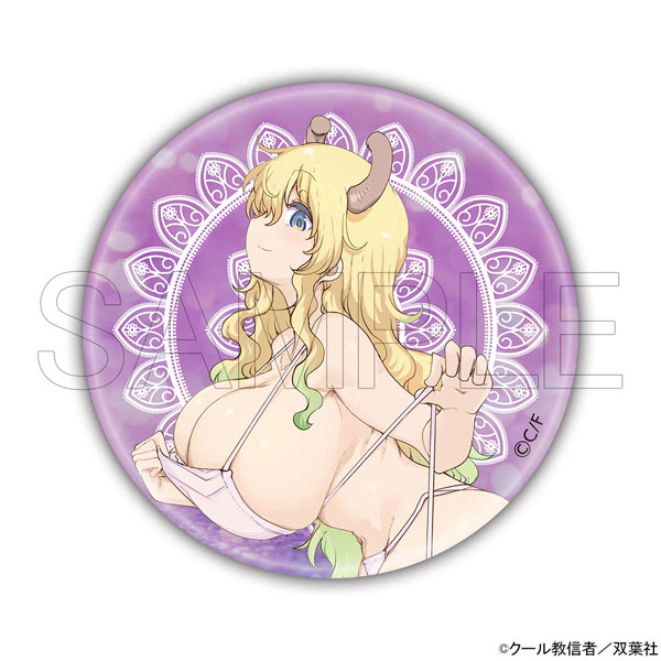 【限定販売】小林さんちのメイドラゴン 缶バッジ ルコア 水着Ver. B