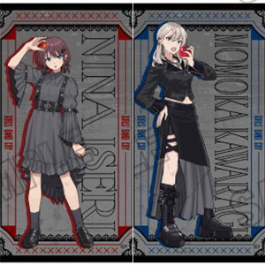 アニメ「ガールズバンドクライ」 描き下ろしイラストカードセット ブラックファッションフルーツver.