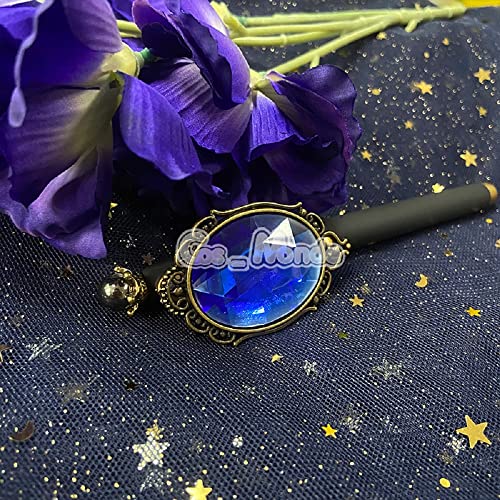 Cos Monde ツイステッドワンダーランド グッズ 式典服 制服 魔法杖 魔法筆 宝石ペン 鍵 カギ おもちゃ コスプレコスチューム小物 道具 胸 腰 飾り物 コレクション (筆,イグニハイド寮)