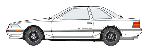 ハセガワ 1/24 トヨタ ソアラ (Z20) 後期型 2.0GT-ツインターボL 1989 “フルエアロ” プラモデル HC70
