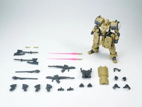 「HAORAYU」酋長大陸 1/144 超動騎兵 ザロフM1 黄色 プラモデル 機甲 組立 ロボット 可動