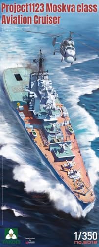 タコム 1/350 1123型対潜巡洋艦 モスクワ級 ヘリコプター巡洋艦 プラモデル TKO6019