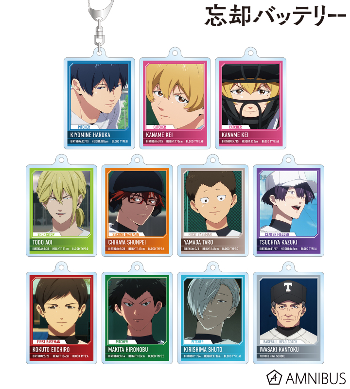 トレーディング場面写両面アクリルキーホルダー