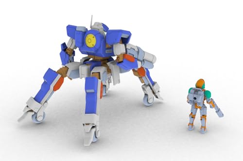 ピーエムオフィスエー 5inch Mechanism ウルフファング空牙2001 TYPE03 火龍(KARYU) 1/35スケール 色分け済みプラモデル PT255