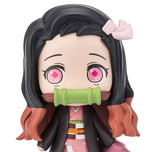 ロウタシーノイズ(Rowtashii Noise) てくぴく 鬼滅の刃 竈門禰豆子 約100mm PVC&ABS製 塗装済み可動フィギュア