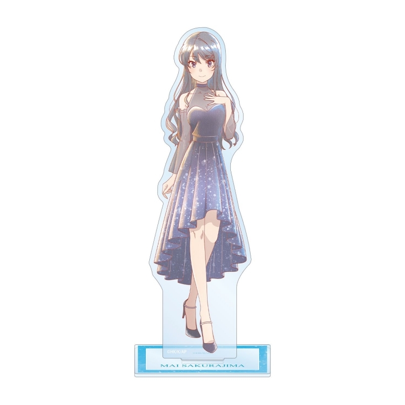 「青春ブタ野郎」シリーズ 描き下ろし 桜島麻衣 星空ドレスver. Ani-Art aqua label BIGアクリルスタンド