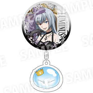 転生したらスライムだった件 アクリルチャーム付き缶バッジ(王様椅子) ルミナス