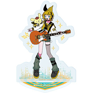 アクリルスタンド「ピアプロキャラクターズ×サンリオキャラクターズ」02/鏡音リン×ポムポムプリン(コラボイラスト)