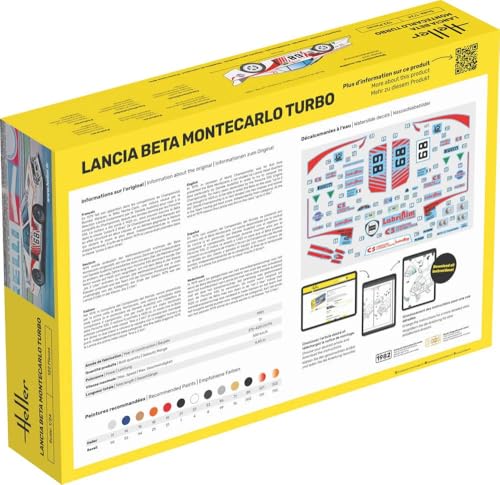 エレール 1/24 ランチア ベータ モンテカルロ Gr.5 プラモデル HE80741 (自動車)