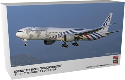 ハセガワ 1/200 ボーイング 777-300ER “デモンストレイター” プラモデル 10870