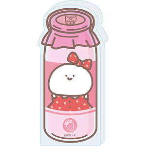 コレクションボトル「お文具といっしょ」10/お文具さん いちごミルクver.(描き下ろしイラスト)