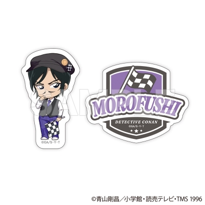 【グッズ-ステッカー】名探偵コナン ダイカットステッカー2枚セット チェッカーフラッグ② (諸伏 高明)【再販】