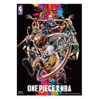 ONE PIECE × NBA POSTER