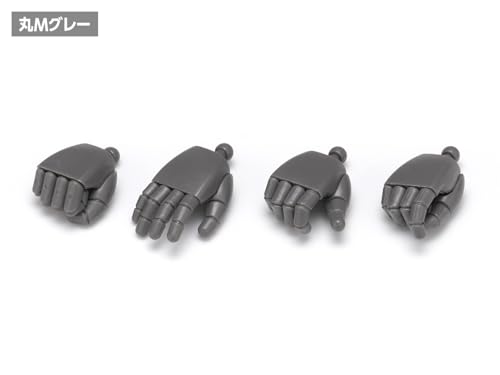 ウェーブ オプションシステムシリーズ NEW F・ハンド 丸M ホワイト プラモデル用パーツ OP-752