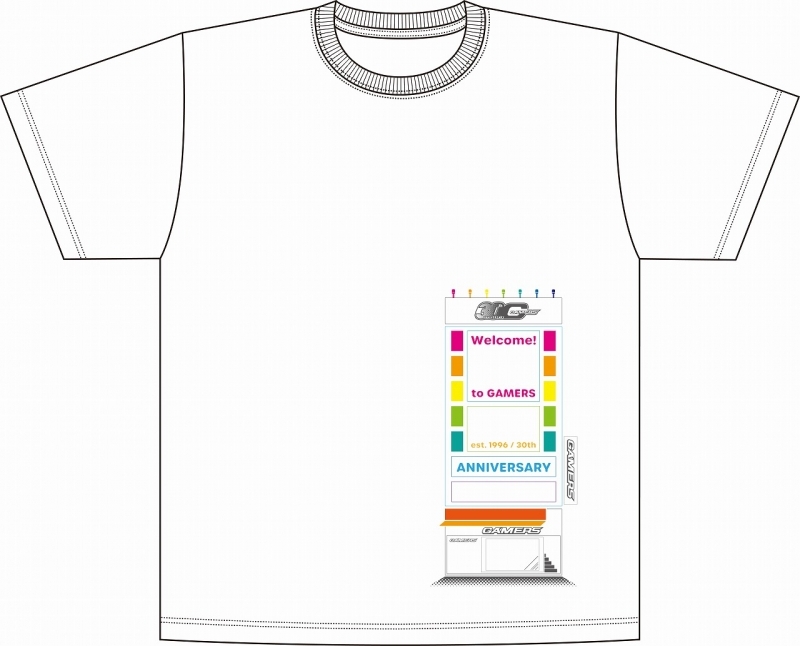 ゲーマーズ30周年記念 Tシャツ（白）【ゲーマーズ専売】