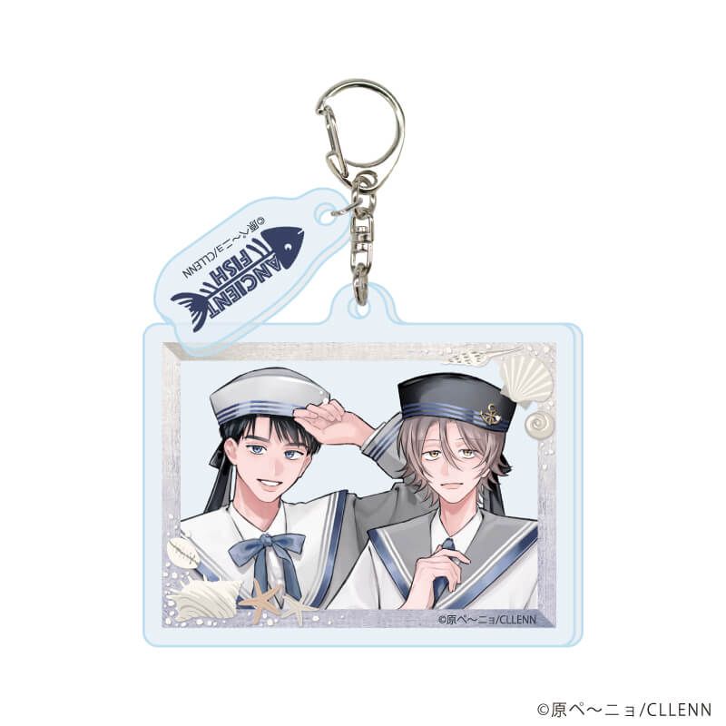 パーツ付きアクリルキーホルダー「キスはしたけど友達だよな!?」01/伊吹 陽向&雨宮 隼人(描き下ろしイラスト)