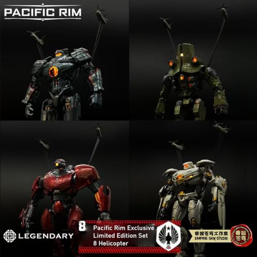 HiPlay 帝国蒼穹 環太平洋 パシフィック・リム セット4種 色分け済みプラモデル 組み立てキット