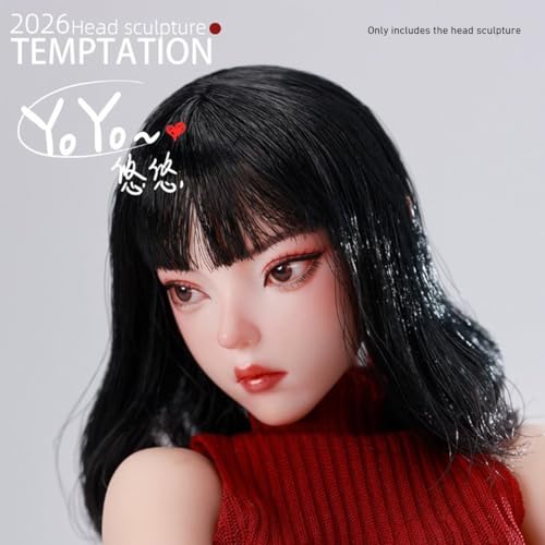 HiPlay 龍山重工 1/6 ユウユウ ヘッド LSZG2026-02A 可動眼 ドール用 頭 塗装済み