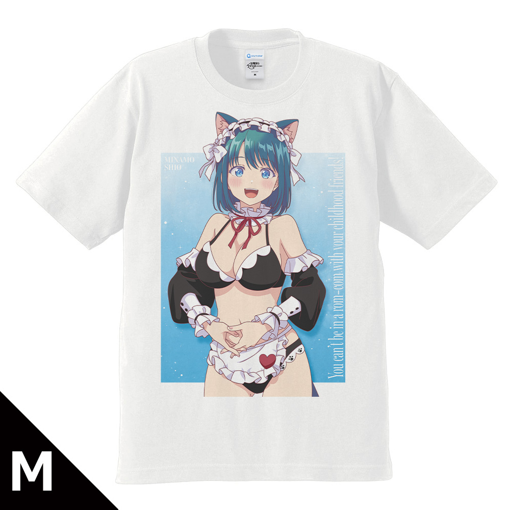 幼馴染とはラブコメにならない_Mサイズ_Tシャツ 水萌 汐 猫耳水着メイドver. 【描き下ろし】