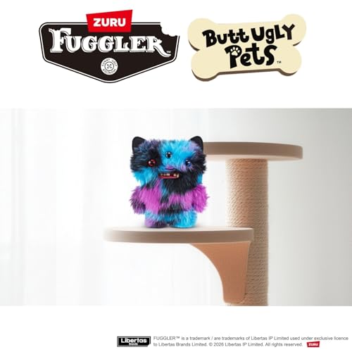 ファグラー バット アグリー ペッツ リークオー Fuggler BUTT UGLY PETS Reek-O - Black Cat ぬいぐるみ 15731E 正規品