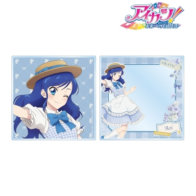 【グッズ-カード】アイカツ！ 10th STORY ～未来へのSTARWAY～ 描き下ろし 霧矢あおい カントリーワンピースver. アクリルフォト2枚セット【再販】
