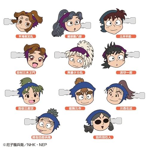 トーシンパック(Toshinpack) 忍たま乱太郎 前髪クリップコレクション(忍たま乱太郎vol.3) NR-HP003 ※どれか1個のお届け。