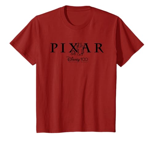Disney 100 and Pixar's Monsters Inc Doodle Years of Wonder Tシャツ