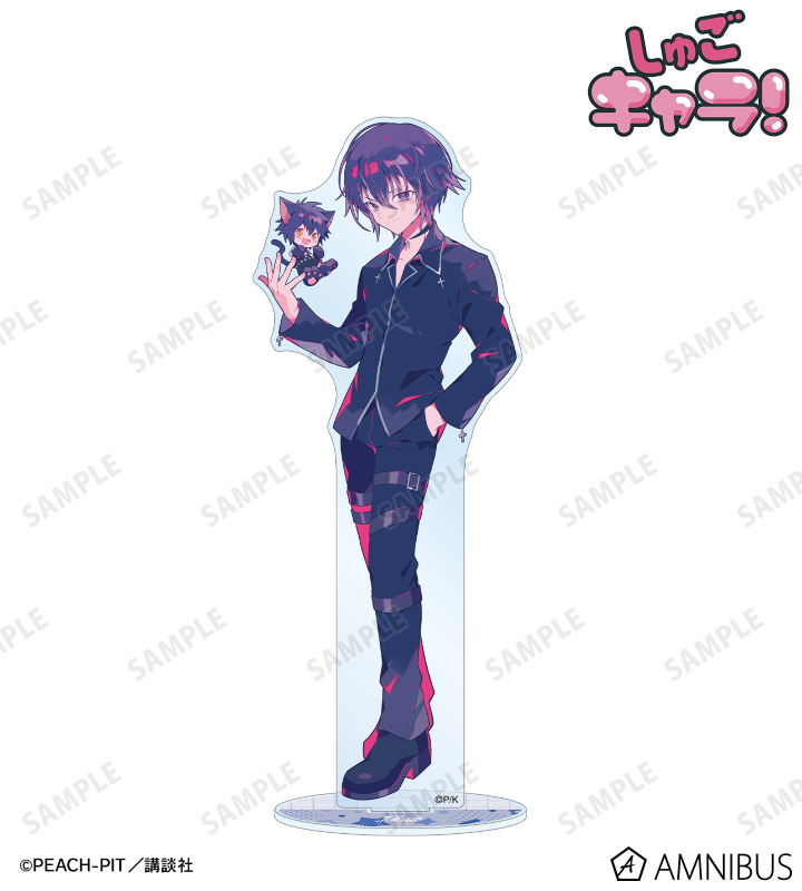 夢ノ内さんイラスト 月詠 イクト 制服ver. BIGアクリルスタンド